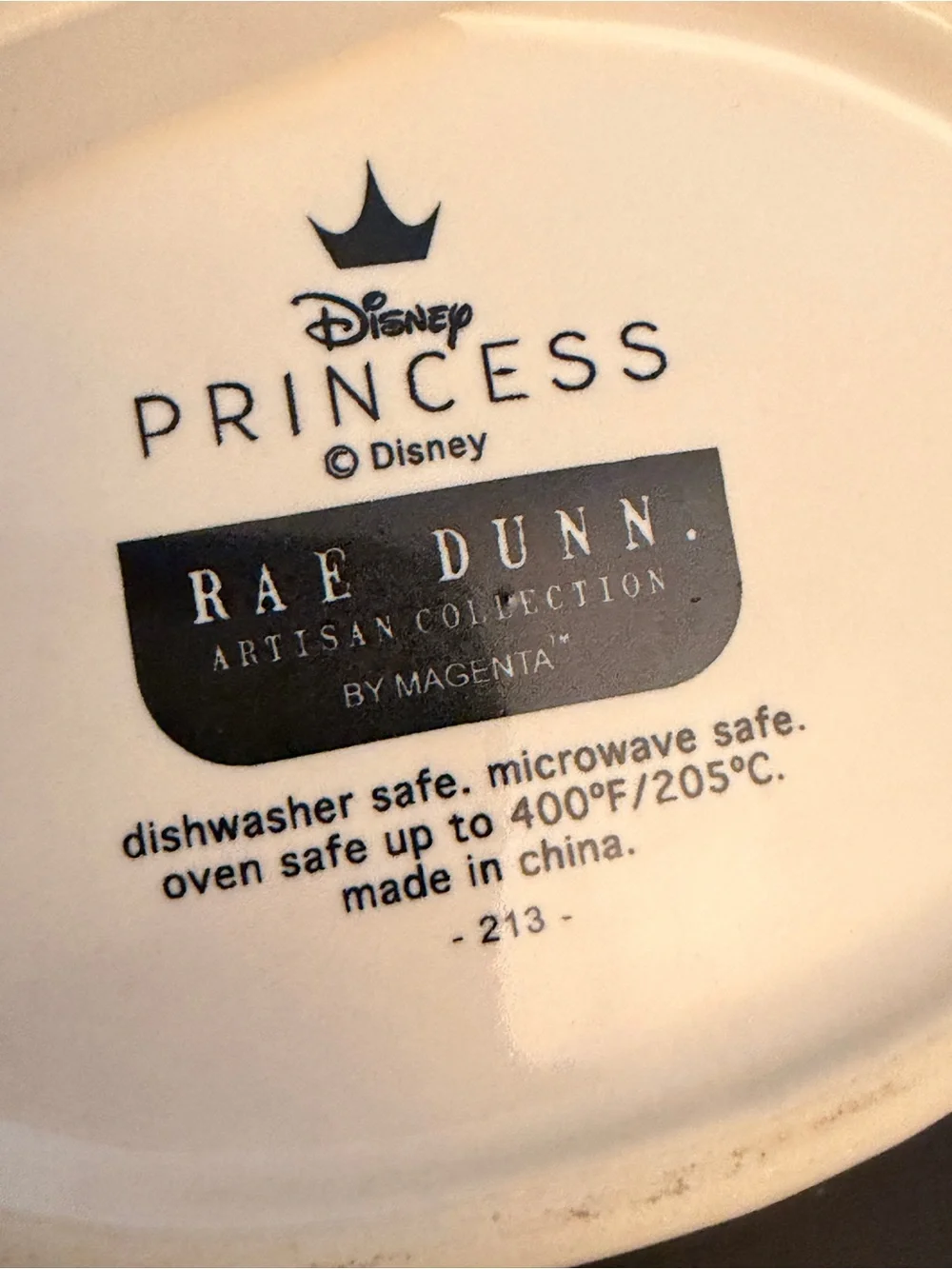 Rae Dunn Cinderella Covered Mini Oval Baking Dish